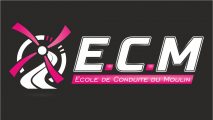 Logo Ecole De Conduite Noir Typo